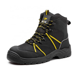 Men Safety Shoes with Metal Toe Indestructible Ryder Shoe Work Boots Composite Toe Waterproof Breathable Sneakers Work Shoes