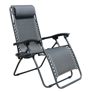 Folding Reclining Zero Gravity Chair Outdoor Chair Beach Lounge Chair Garden Furniture USA STOCK