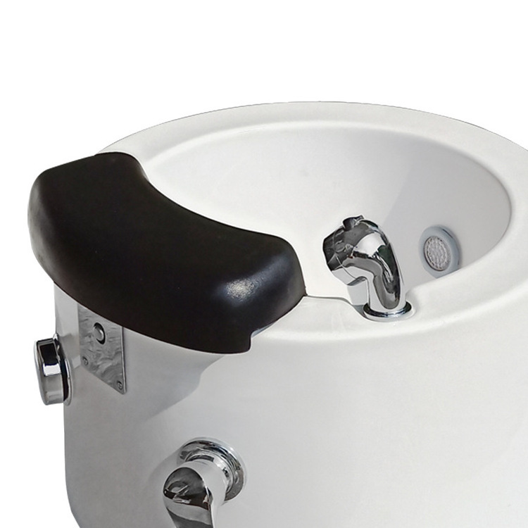 Wholesale Ceramic Pedicure Nail Shop Massage Foot Sink Pedicure Bowl Portable For Pedicure Chair Beauty Salon Foot Spa