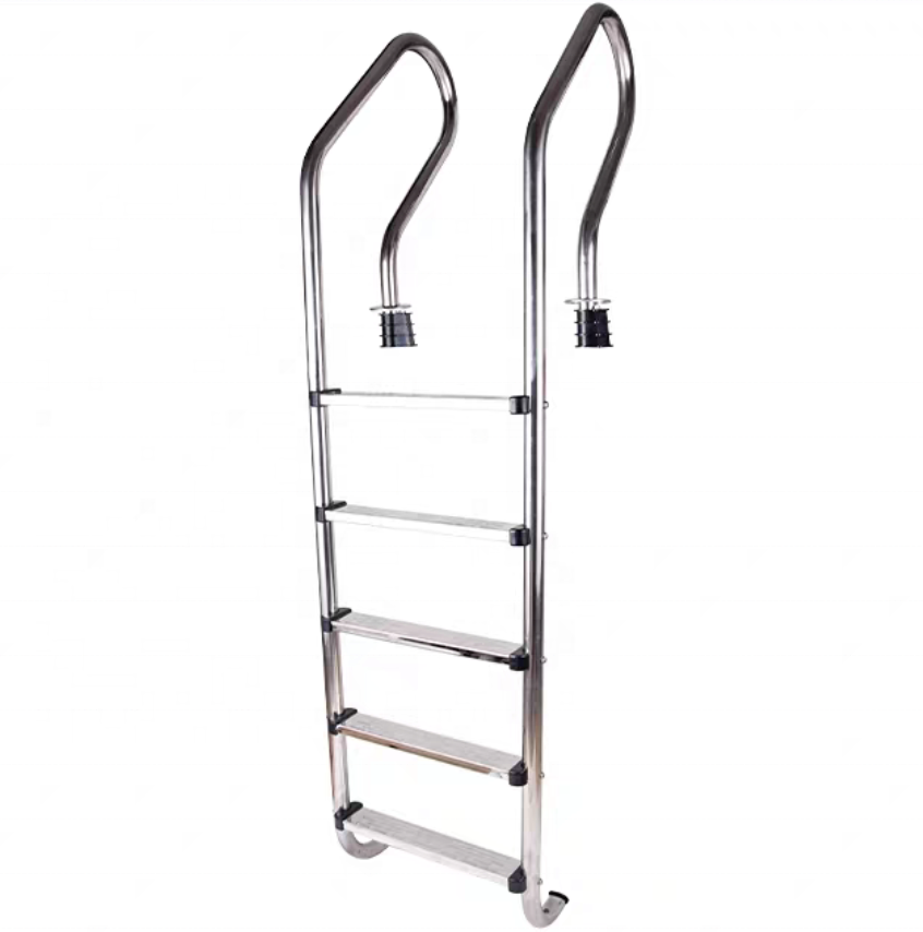 High quality 304/316 stainless steel material children and adult swimming pool accessories pool ladders for sale