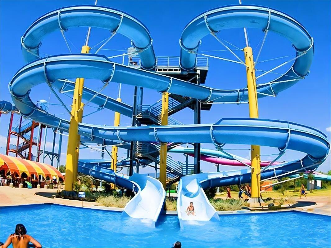 Water Park Accessories Water Games Equipment Fiberglass Slide Price for Children