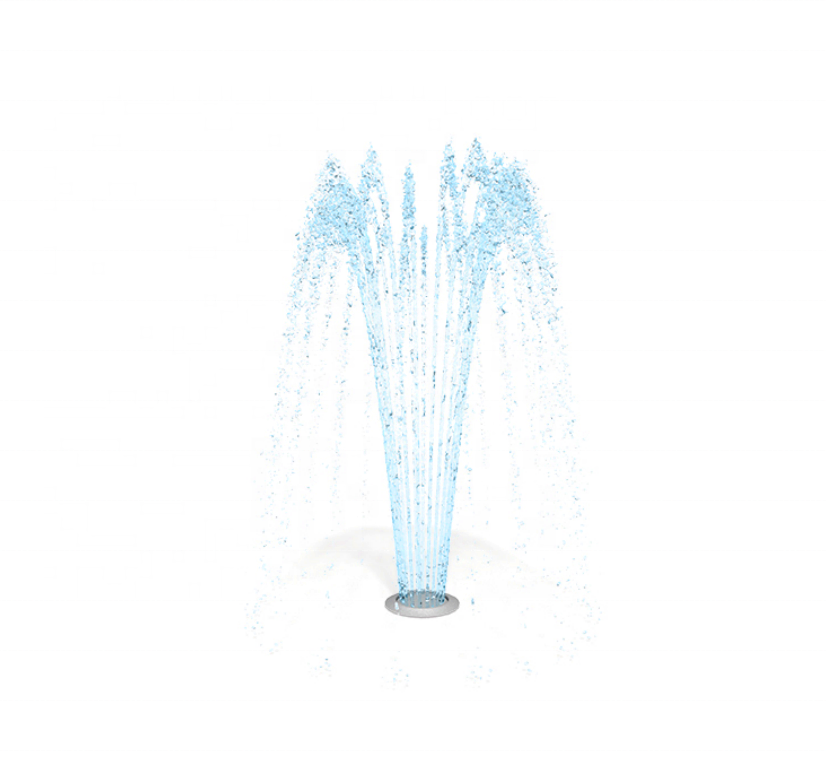 Water splash pad equipment spray park water playground 1'' ground sprays fountain nozzle for sale DP-WF25