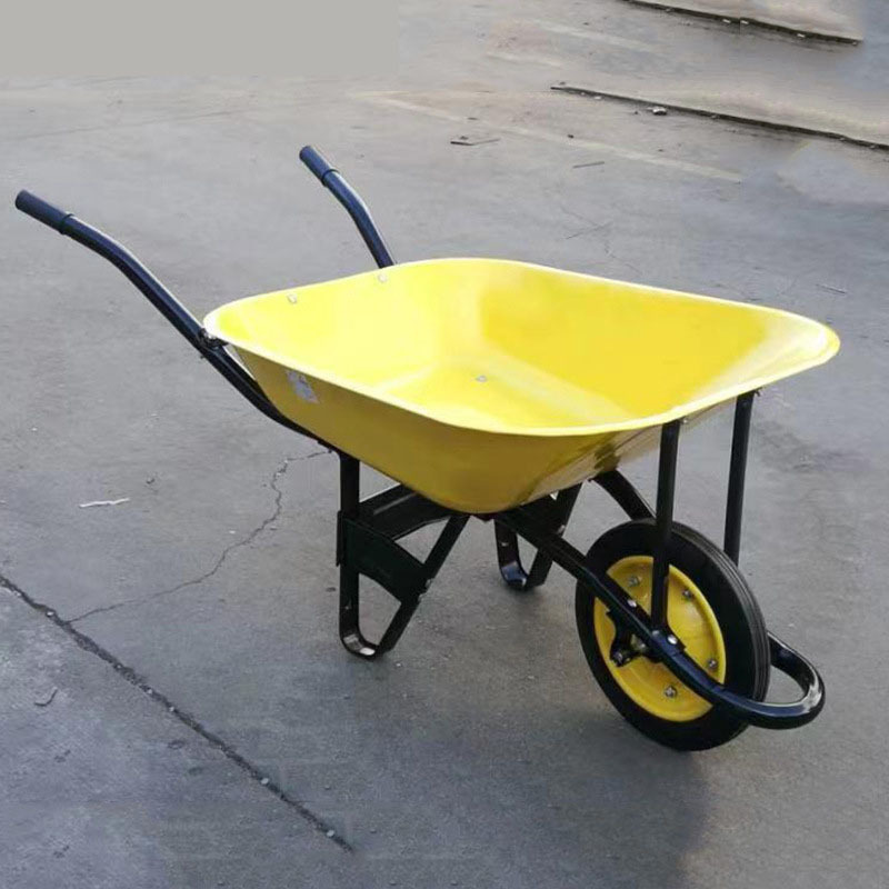 Good quality Industrial Garden Heavy Duty Metal Wheel Barrow  Construction Site Wheelbarrow