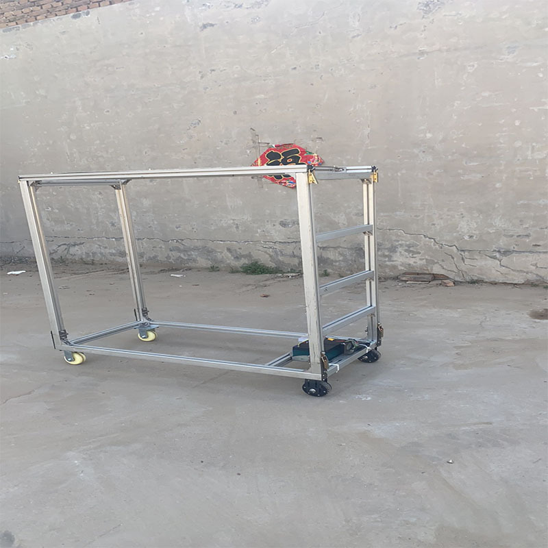 1.46-3m 300kg  Aluminium Alloy Mini Mobile Electric Traveling Scaffold Tracked Walking Lift For Home Suspended Platform