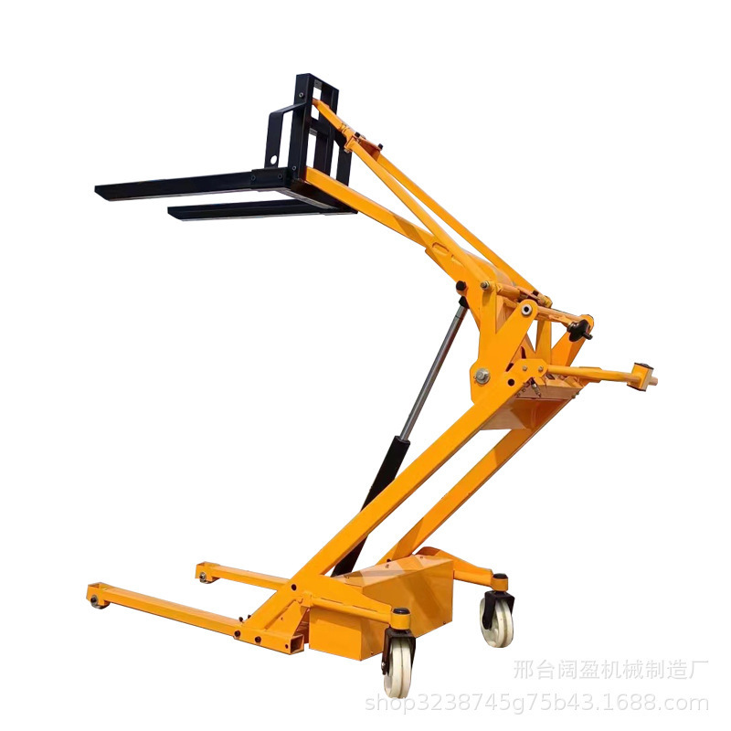 FOB Price 500 kg 700 kg  Integrated Hydraulic Cylinder Portable Small Electric Forklift for sale