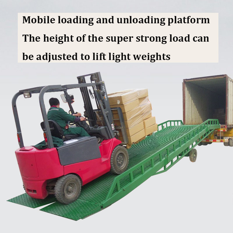 Factory Sell warehouse mobile hydraulic container dock ramp unloading and loading  platform