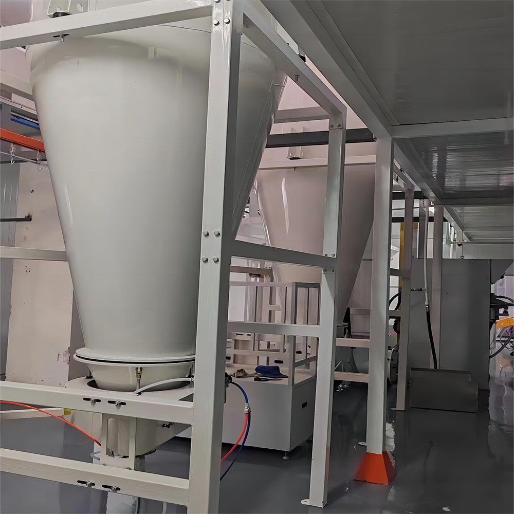 China Manufacturer Electrostatic Automatic Powder Coating Line With Powder Curing Oven and Powder Spray Booth