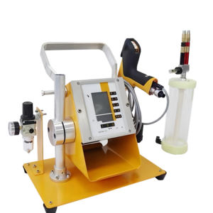 Industrial Electrostatic Intelligent Metal Spraying Paint Powder Coating Machine With Spray Gun