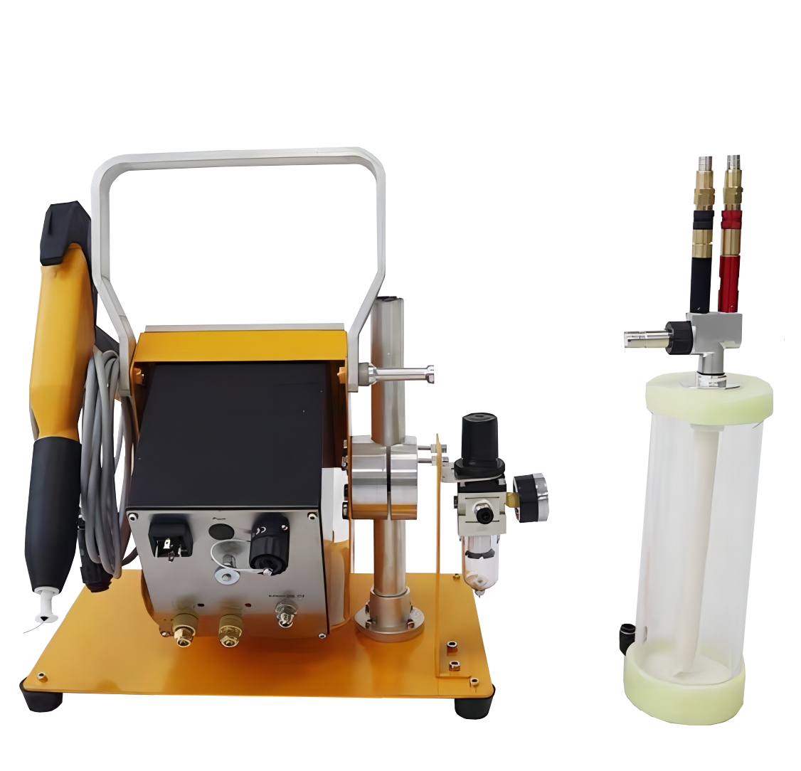 Industrial Electrostatic Intelligent Metal Spraying Paint Powder Coating Machine With Spray Gun