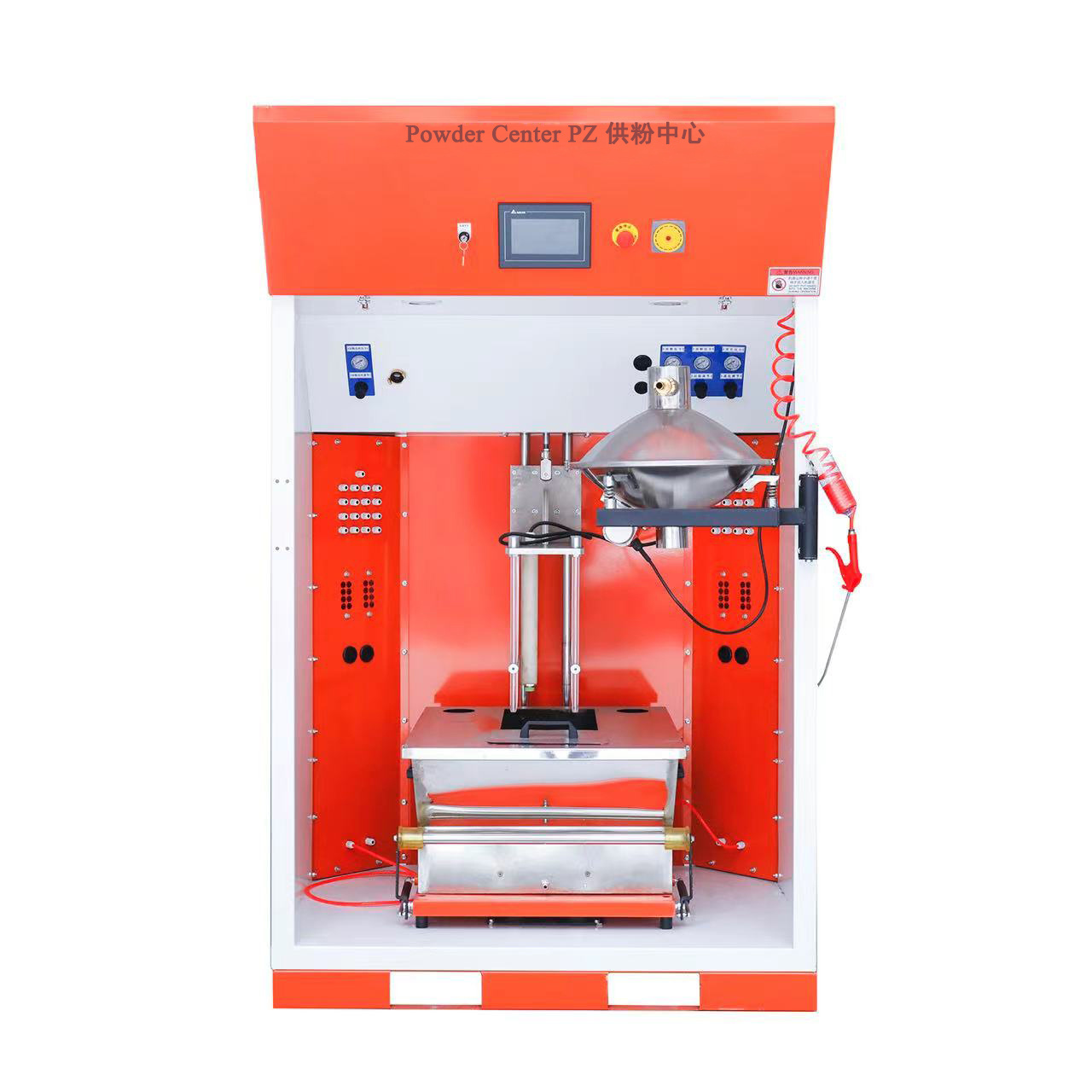 High Quality High Efficiency Powder Feed Center Machine Powder Coating Line