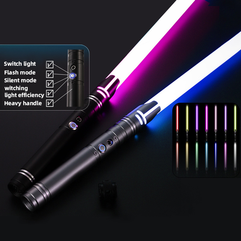 High Quality Metal Hilt Heavy Dueling Saber lighter light saber dual light saber plastic lightsaber toy real lightsaber for kids