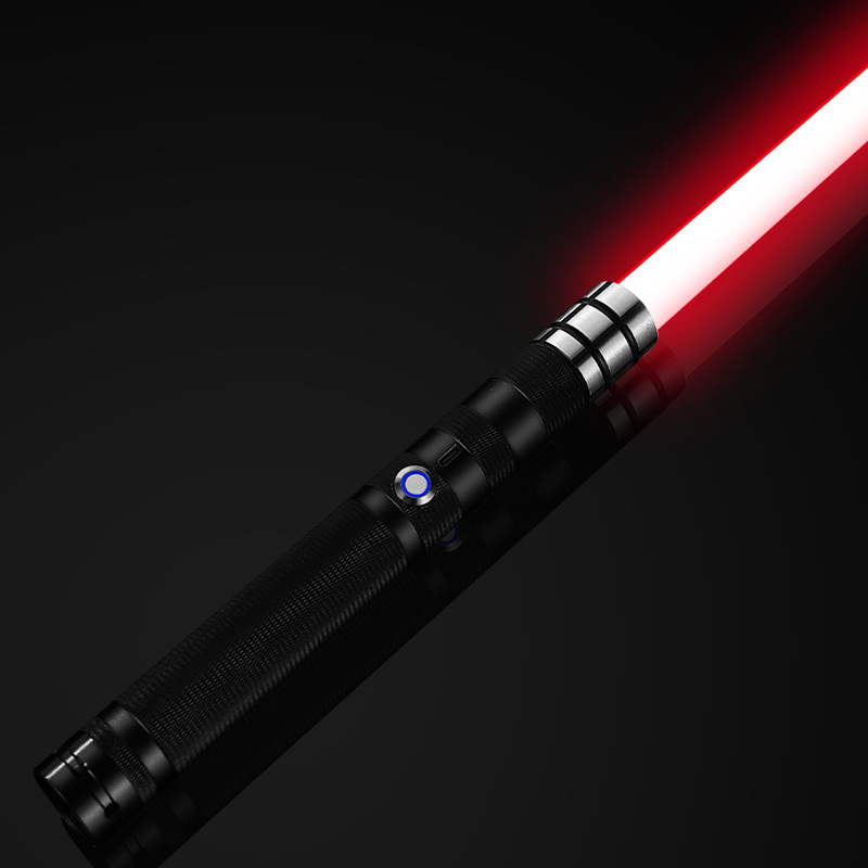 Wholesale Play Lightsaber Rechargeable Metal Handle LED RGB 7 Color Changing Light Saber Lighter