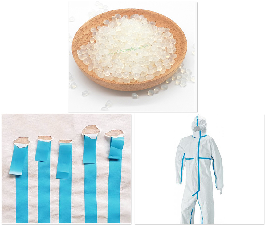 High Quality Tychem Hot Melt Adhesive For Disposable Clothing Suit