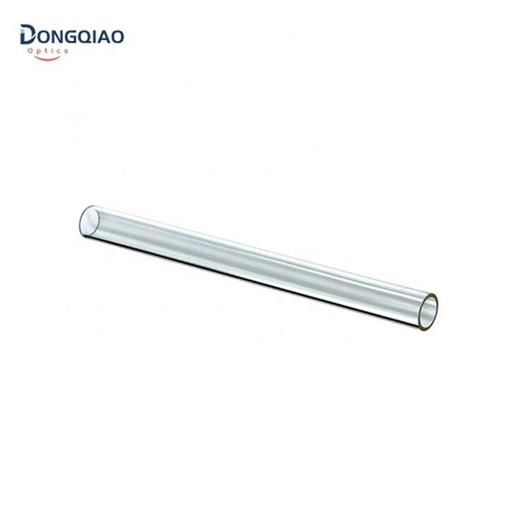 Optical Sapphire rod lens Light pipes supplier light guide prism sapphire tube