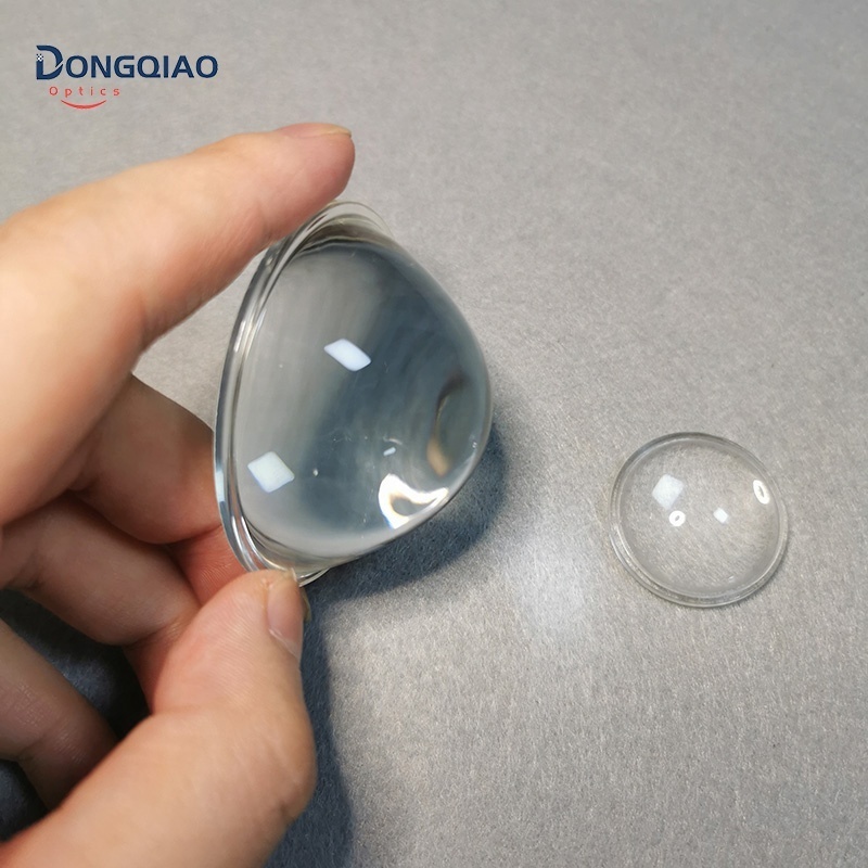 Hot selling plano convex optical LED Glass Lens 100mm 120 degree for Cree COB Array CXA3590 CXB3590