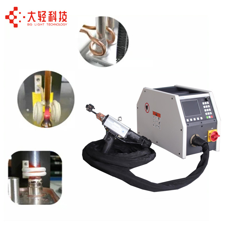 Automatic hf induction brazing welding equipment for copper pipe