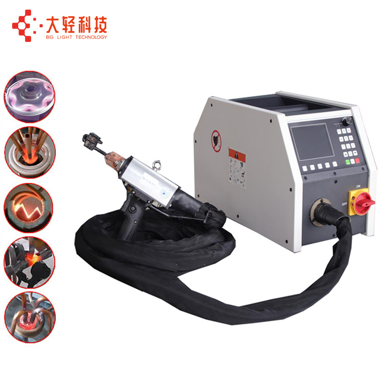 Automatic hf induction brazing welding equipment for copper pipe