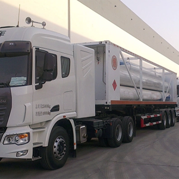 Factory Direct Supply 40Ft 10Tube Gas Container Tank CNG Steel Cylinder Cascade with Compressed Natural Gas