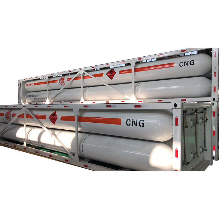 Lpg Cng Type 4 Cng Cascade Skid Container Large volume seamless steel Jumbo Tube Skid Gas Cylinder