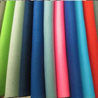 Wholesale 3mm embossed neoprene rubber sheet with polyester fabric Anti-slip for Sports mat/Mouse pad/Picnic mat Factory sale