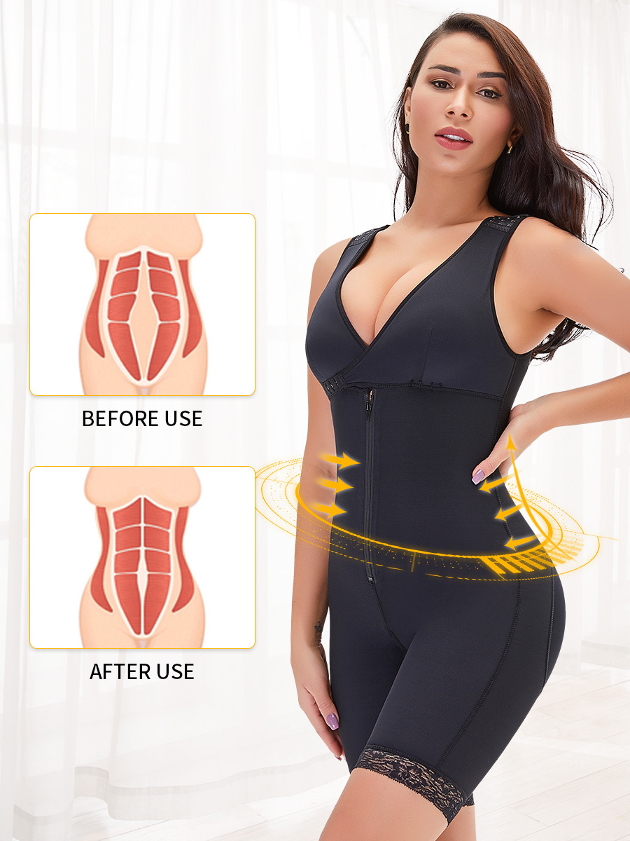 Full Shapewear for Women Tummy Control  Body Shaper Butt Lifter  Slimmer Bodysuit for Women Daily Life