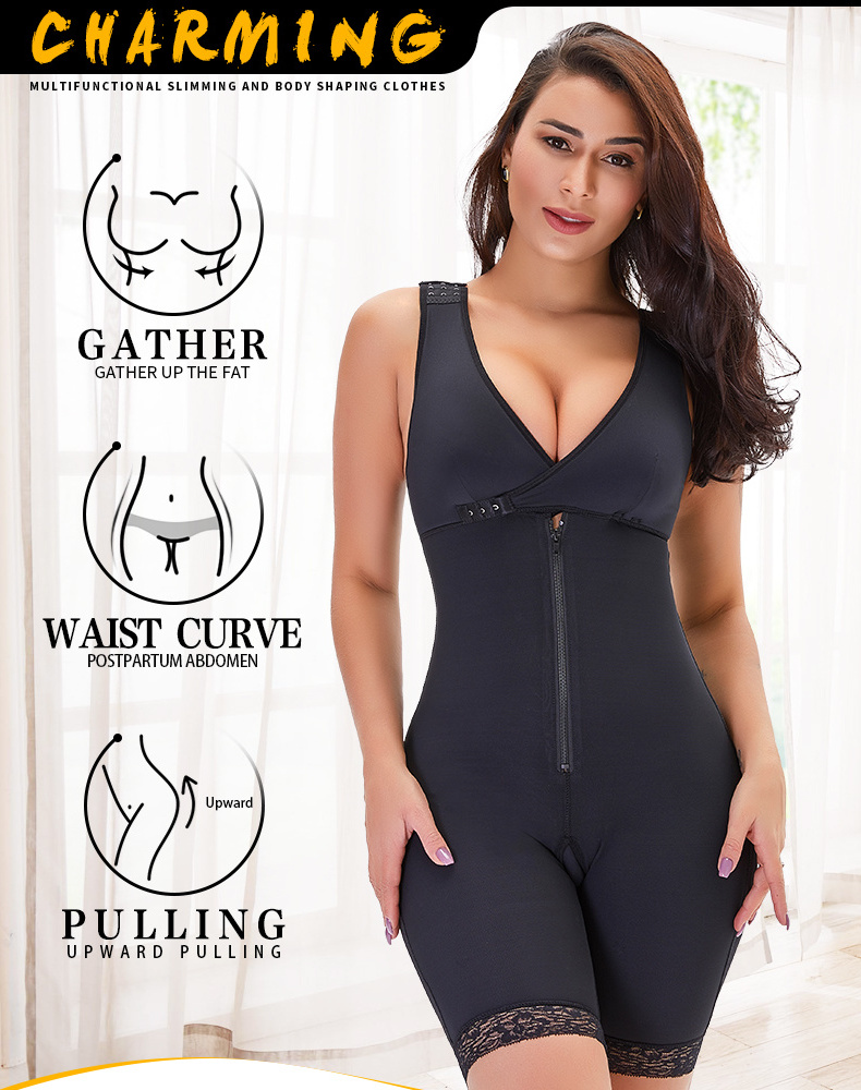 Full Shapewear for Women Tummy Control  Body Shaper Butt Lifter  Slimmer Bodysuit for Women Daily Life