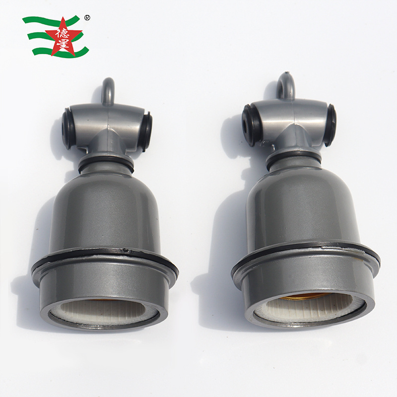 e27 Lamp Holder Wholesale Best Quality Durable Waterproof Heat Resistant Ceramic Lamp Sockets e27 Lamp Holder For Farm