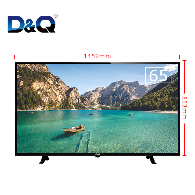 DQ digital Television  Android 4k Television 65 Inch 1.5+8G Android Ultra HD  4K smart TV  with android 11