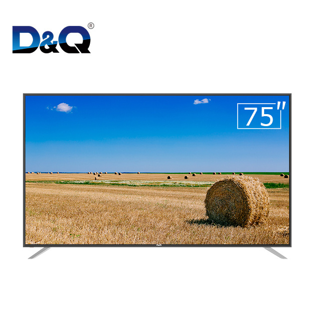 DQ 75 Inch 4k smart  TvHot selling 75 inch all-in-one pc tv led touch screen interactive boards interactive flat panel display