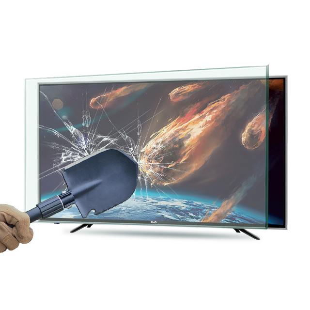 China DQ manufacture-4K UHD FHD  Explosion proof 4k smart led televisor,not curved tv,big size tv lcd screen 75 inch tv