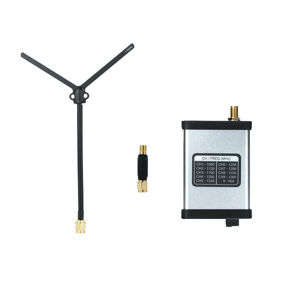 Video transmitter and receiver 1.2/1.3GHZ ANT-Y1240/VTX-1G3SE/VRX-1G3-V RC FPV Long Range Aircraft Drone FPV