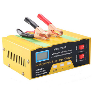 Monfara 10A Automatic Smart Lead-acid Battery Maintainer Car Battery Charger 12v 24V Trickle Boat Marine Battery Charger