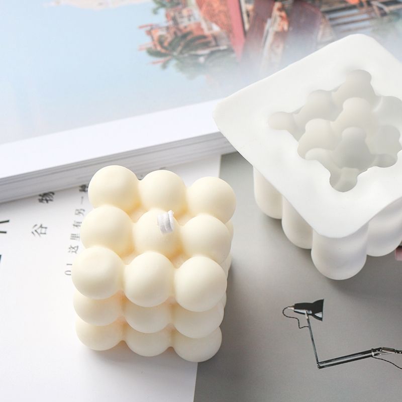 DIY Magic Ball Aromatherapy Candle Mould Creative 6-link Silicone Cake Moulds