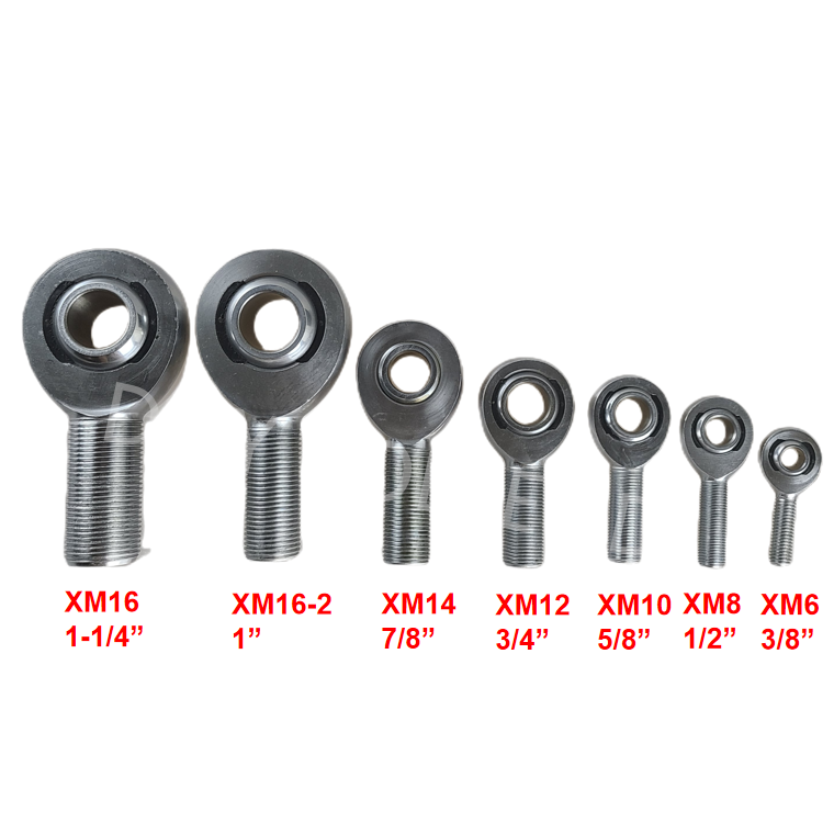 Lowest Price 3/4-16 thread 0.75 bore Chromoly Heavy Duty Rod End JXMR12T XM12 Heim Joint Uniball Rose Joint