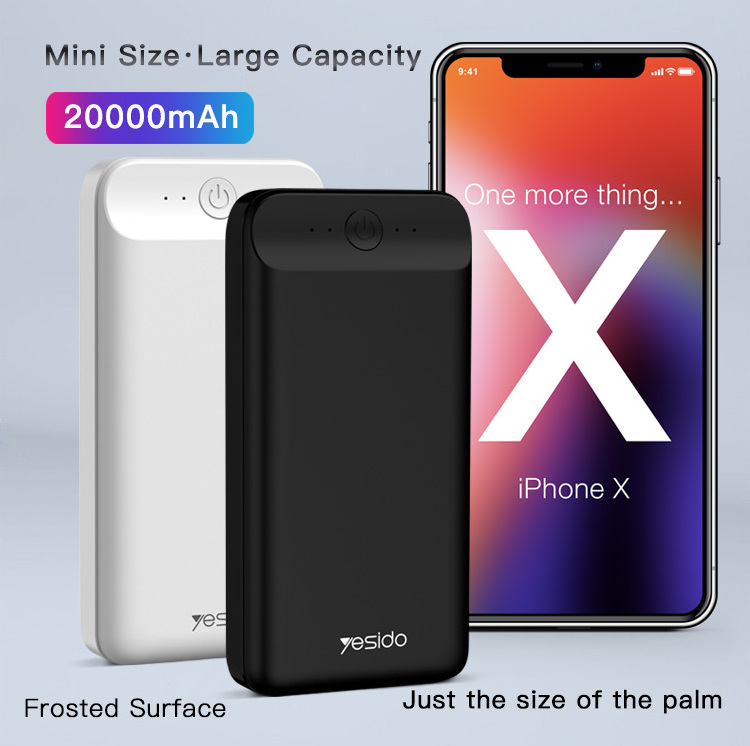 Mobile power bank usb charging ,slim power bank 20000mah