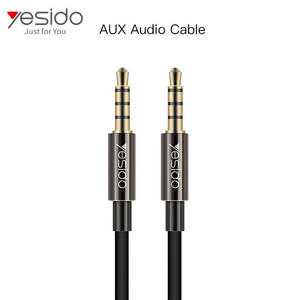 Yesido Best selling audi music interface 3.5mm audio aux cable aux cabel headphones 3.5mm usb aux car cable