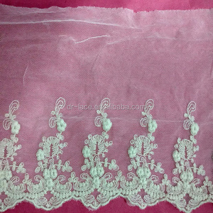 latest design cotton swiss voile lace for beautiful skirts