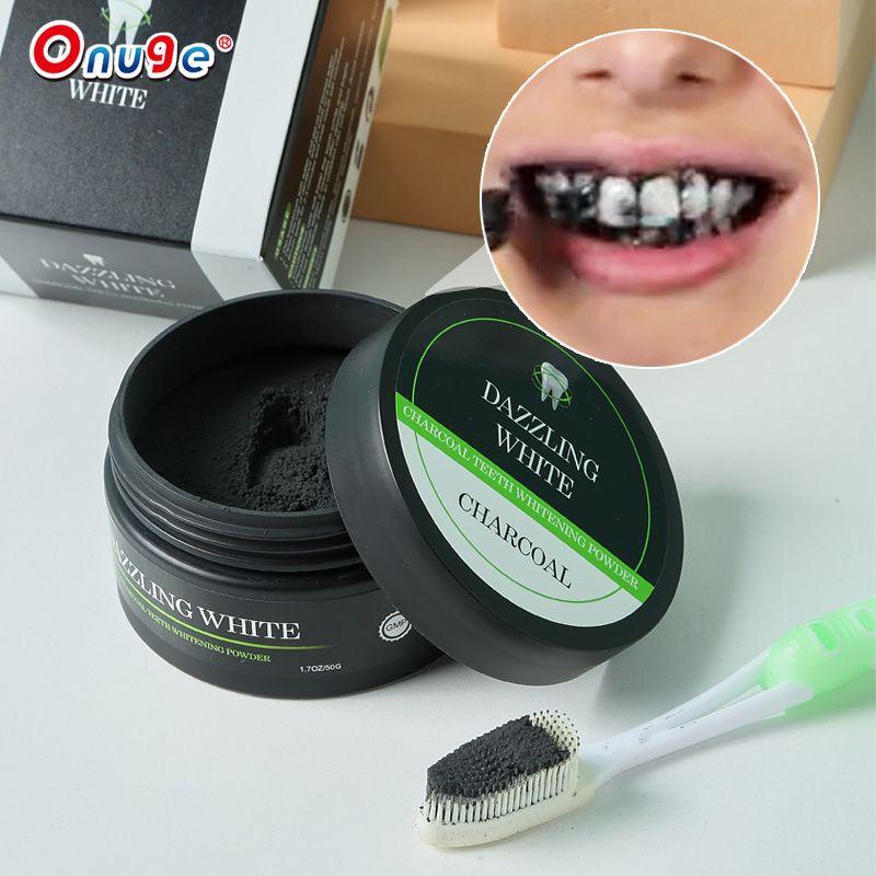 Activated Charcoal Powder Organicl Teeth Whitening Powder Teeth Cleaning Daily Use