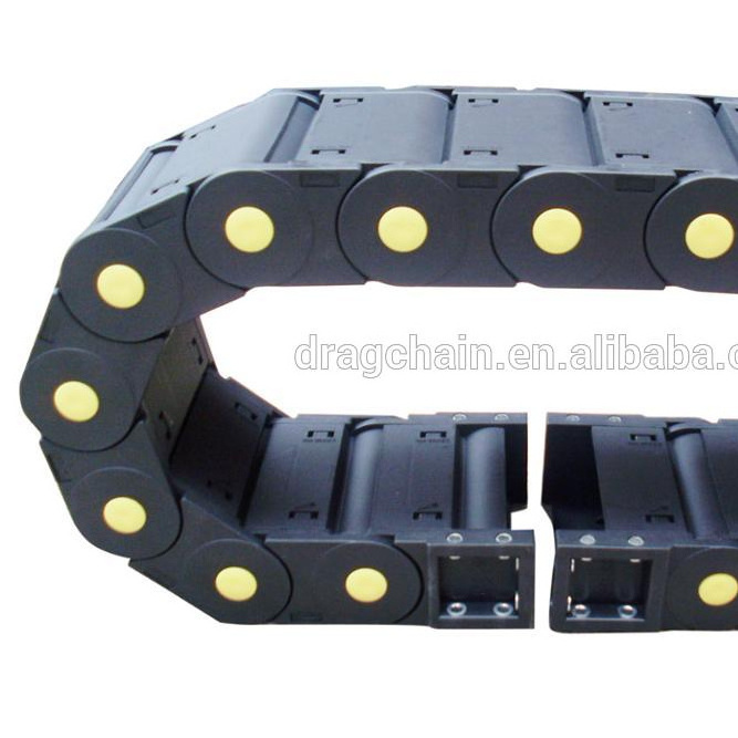 Plastic Openable Type Protective Bridge 55X125 Cable Drag Chain PA66 Wires Carrier