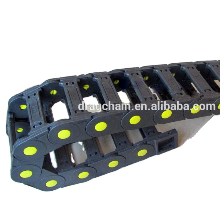 Plastic Openable Type Protective Bridge 55X125 Cable Drag Chain PA66 Wires Carrier