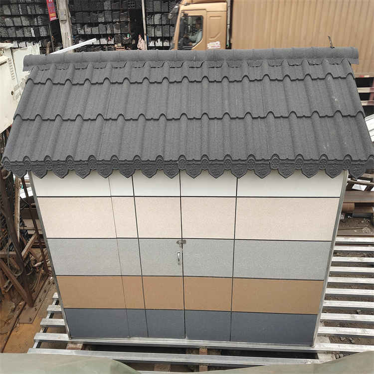 Modern Classic Bond Roof Tile Best-Selling Stone Coated Metal Roofing Sheet for Plain Roof Tiles in Ghana USA the Philippines