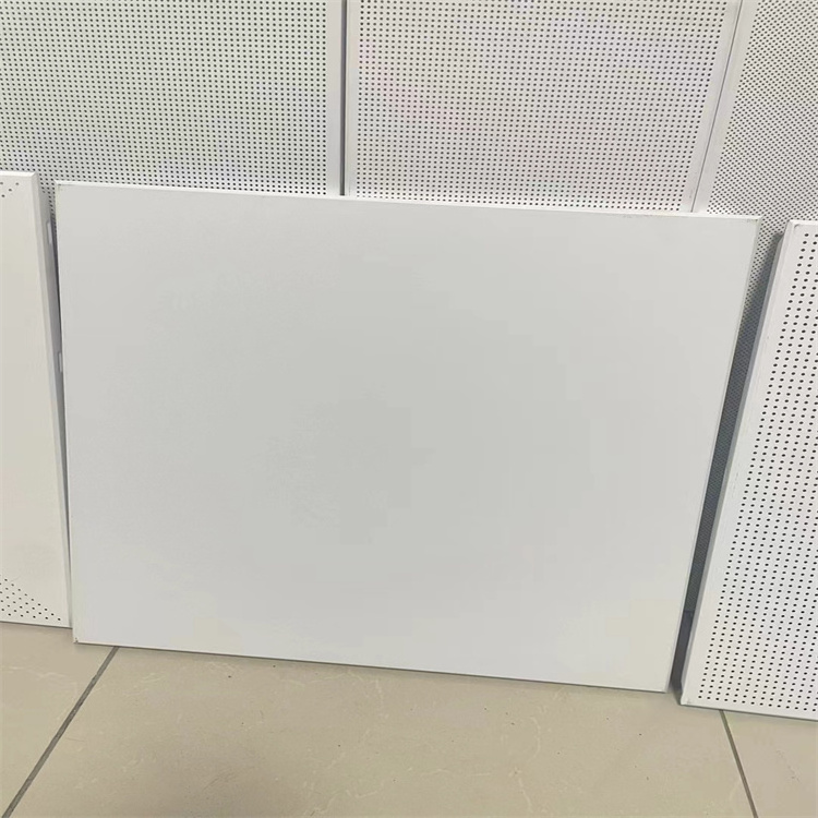 Modern Square Shape Indoor Aluminum Metal Suspended Ceiling Tiles Waterproof Fireproof Soundproof Decorative False Lay-in