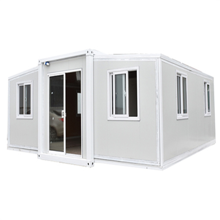 20-Foot Expandable Container Home Living Steel Frame Modular Prefab with 3 Bedrooms Sandwich Panel Shipping House