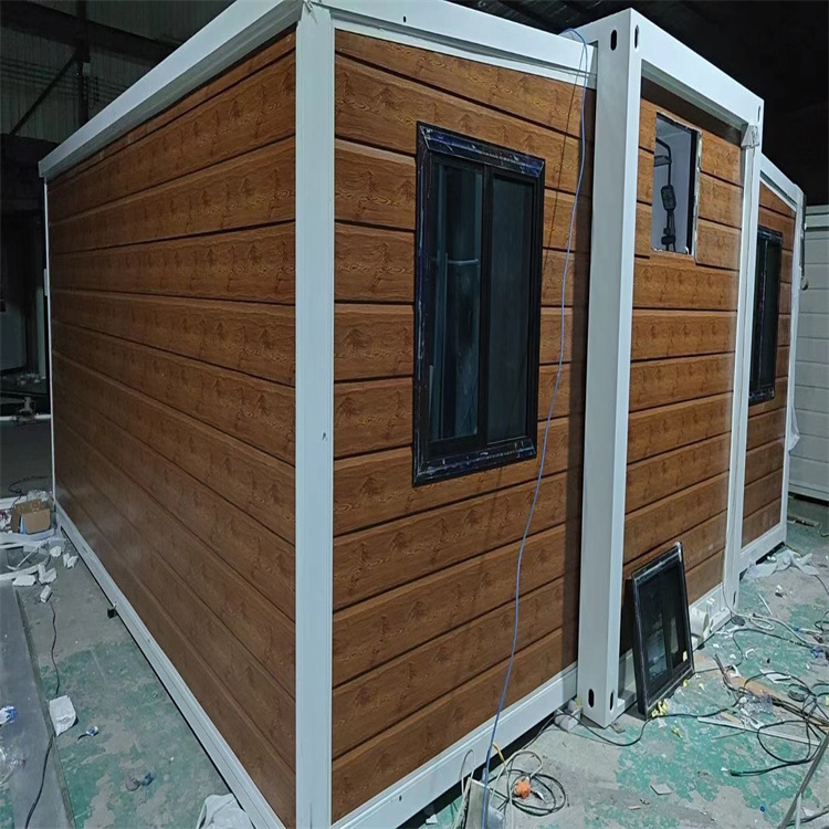 40ft Expandable Steel Container Home Granny Flats Tiny House Cabin with Sandwich Panel for Home Office Use