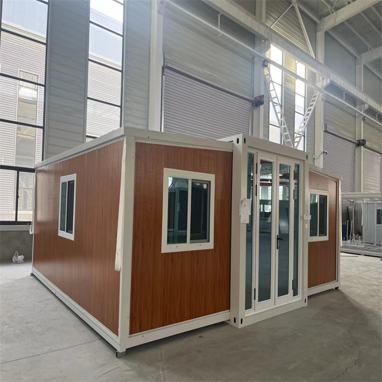 20-Foot Expandable Container Home Living Steel Frame Modular Prefab with 3 Bedrooms Sandwich Panel Shipping House