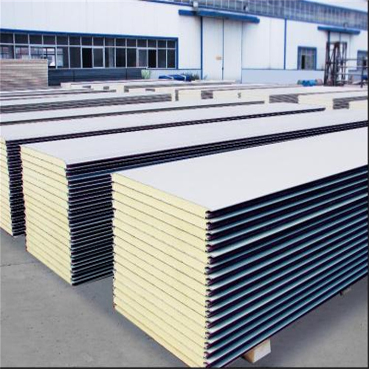 Manufacturer Direct Wholesale Industrial Design Rock Wool Sandwich Panels Exterior Warehouses Durable Age-Resistant Workshops