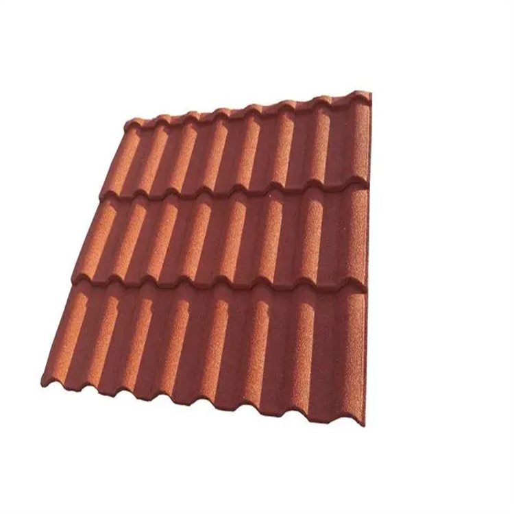 Modern Classic Bond Roof Tile Best-Selling Stone Coated Metal Roofing Sheet for Plain Roof Tiles in Ghana USA the Philippines