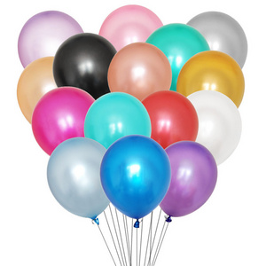 Wholesale High Quality Party Decoration Matte Color Ballon Helium Biodegradable Latex Thickened 12 inch 2.8g Balloon