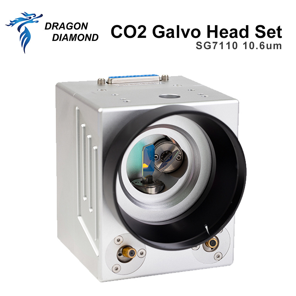 Dragon Diamond fiber Scanning Galvanometer SG7110 7220  10.6um 1064nm laser Galvo scanner head for laser marking machine