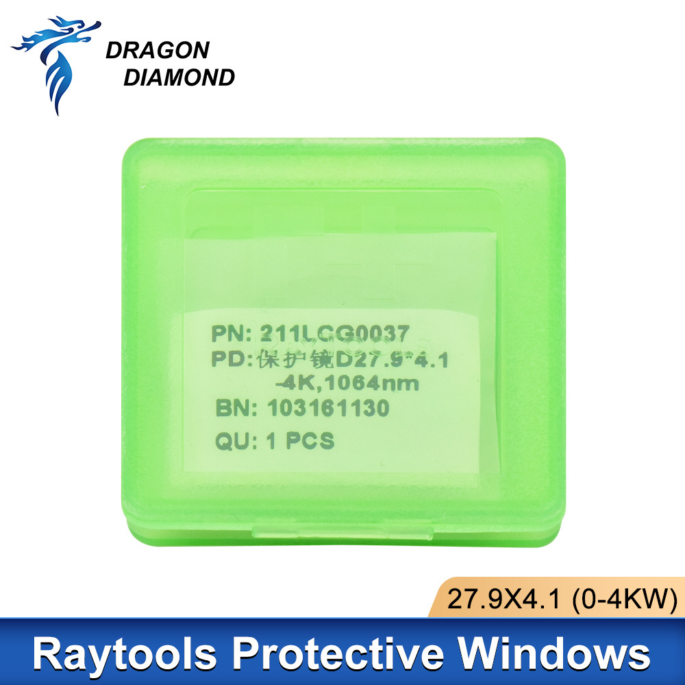 Dragon Diamond Fiber laser protective lens optical protective lens D20/30 series Original Raytools Protective Windows Focus Lens